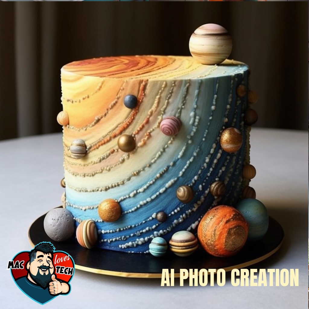 AI created cake